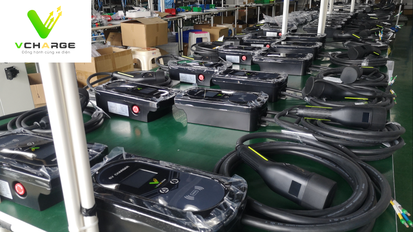 Vcharge - địa chỉ cung cấp sạc uy tín, chất lượng cao