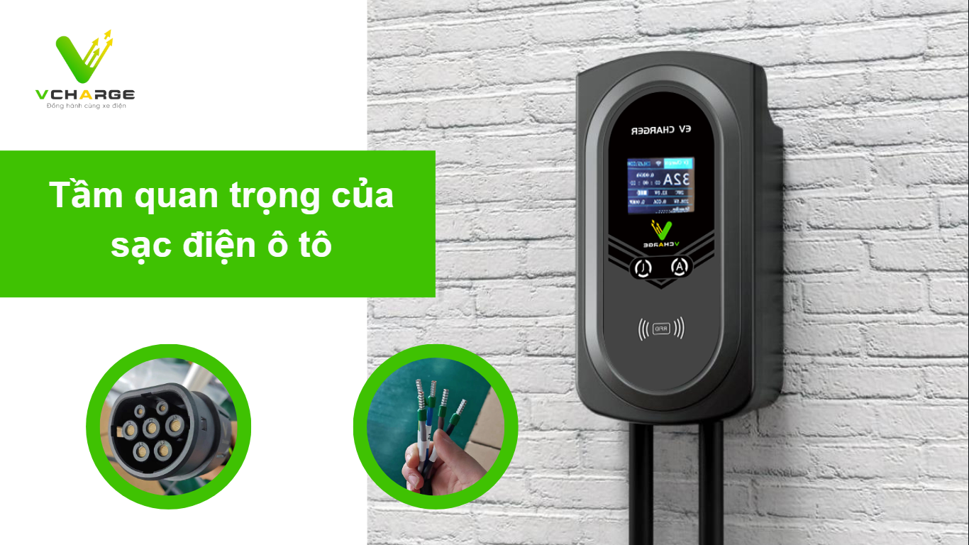 Tầm quan trọng của sạc điện ô tô